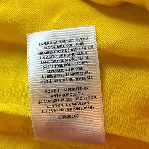 Anthropologie Maeve Pineapple Midi Dress • Size 2 - Picture 7 of 14